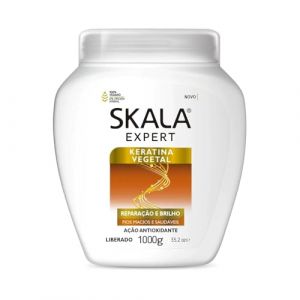 -Skala Expert- Masque à la kératine végétale/Crème revitalisante - 1000 ml - 100% végétalien - Cheveux profondément hydratés et réparés (Salontotal, neuf)