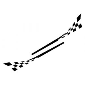 Jupe Lat&eacute;rale Voiture pour Mini pour Cooper S pour Countryman pour Clubman pour F54 F55 F56 F60 R55 Jupe Lat&eacute;rale Voiture 2 Pi&egrave;ces Autocollants Carrosserie &Eacute;tape(Black) (邓州市禾春百货店, neuf)