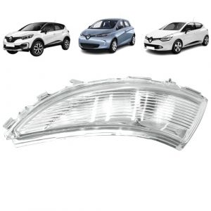 STARKIT PERFORMANCE Clignotant r&eacute;troviseur compatible pour Clio 4, Captur et Zo&eacute;. R&eacute;p&eacute;titeur clignotant. AVANT GAUCHE (conducteur). 261659450R (STAR PIECES, neuf)