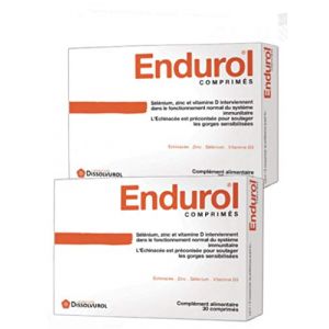 Dissolvurol - Endurol Systeme Immunitaire 30 Cprs lot de 2 boites (WEBPARA, neuf)