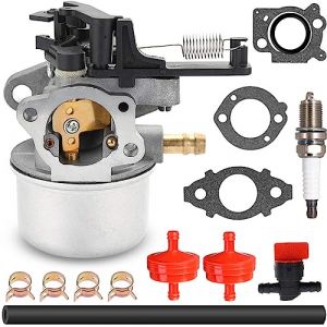 ZAMDOE Carburateur pour Troy Bilt 7,75 Hp 8,75 Hp 8,5Hp 190CC Moteur pour Briggs Stratton591137 595390 594287 799248 110P02 110P05 Tondeuse à Gazon 2700-3000PSI Nettoyeur Haute Pression (ZAMDOE, neuf)