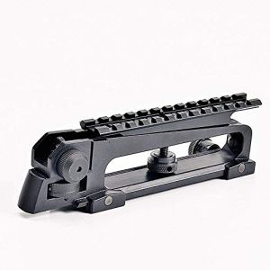 N / A Poignée de Transport détachable et Amovible Tactical 223 M4 M16AR15, avec rétroviseur A2 à Double Trou Rail Picatinny Base de Rail supérieure Standard 20 mm (Helfo, neuf)