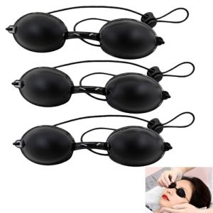 Lunettes de Solarium, Lunettes de Solarium Durables et Confortables, Protection UV pour &Eacute;quipements de Beaut&eacute; et Solaire, pour les Clinique de Beaut&eacute; et une Utilisation &agrave; Domicile (Noires) (DeJiaoAoKanShu, neuf)