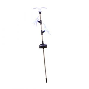 Sosoport Lumière De Jardin Solaire Led Forme De Libellule Éclairage Décoratif Solaire Pour Jardin Et Terrasse Résistant Aux Intempéries Économie Énergie Automatique Pour Espaces (Joy&Life CC, neuf)
