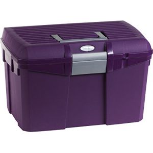Norton 700004 Boîte à Tack Box Mixte Adulte, Violet/Gris, 40 x 27,5 x 24,5 cm (TradeINN, neuf)
