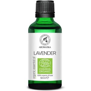 Huile Essentielle Bio Lavande 50 ml - Huiles Essentielles Aromath&eacute;rapie pour Diffuseur et Humidificateur - Lavandula Angustifolia - Contribue &agrave; Une Relaxation Optimale (AROMATIKA trust the power of nature, neuf)