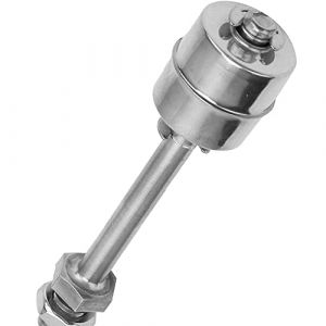 Tiardey Interrupteur à Flotteur en Acier Inoxydable 75mm 220v pour réservoir de Pompe à Eau Piscine de Jardin étang capteur de Niveau d'eau Liquide (Tiardey, neuf)
