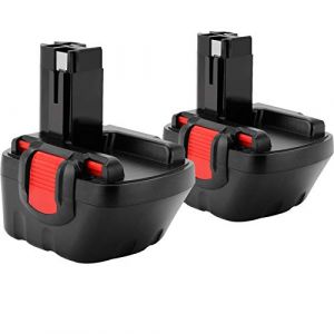 2X Shentec 12V Ni-MH pour Batterie Bosch GSR 12-2 12V-2 PSR 12 GSB 12VE-2 BAT043 BAT045 BAT120 BAT139 2607335542 2607335526 2607335274 2607335709 22612 23612 32612 (Shentec FR, neuf)