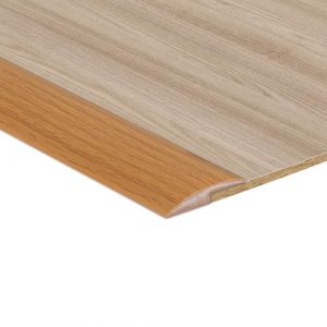 1M Rampe Seuil de Porte Adhesif Barre de Seuil Rattrapage PVC Bandes de Transition Sol Rampe de Seuil, Pente de Seuil Inférieure à 5MM, Grain de Bois Jaune(Deux Côtés Adhésifs) (ZYDZ-eu, neuf)