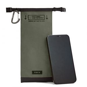 Toca Faraday Bag &Eacute;tui de Protection Contre Les radiations pour t&eacute;l&eacute;phone Portable &ndash; GPS, RFID, 5G, 4G, NFC, WiFi, bloqueur cl&eacute; Voiture, Vert, M, (SleeveM) (TOCA, neuf)