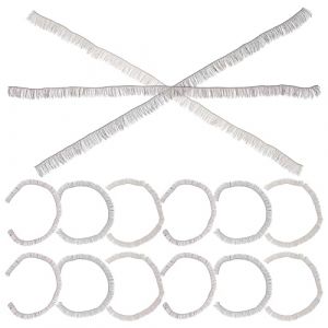 TEHAUX Lot de 15 Faux Cils pour Poup&eacute;e DIY Longueur 08 CM Multicolores Accessoires D&eacute;coratifs pour Maquillage et Cr&eacute;ation de Cils de Poup&eacute;e (Breamblue N, neuf)
