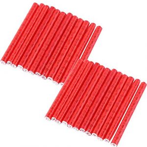 Keenso Réflecteur de Rayon de Vélo, 24 Pcs Coloré Vélo Réflecteur de Roue Vélo Rayon Réflecteur Clips Réfléchissant Avertissement Bande Clip Tube(Rouge) Protection vélo (sunfany uk, neuf)