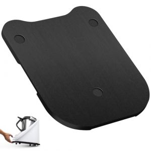 BJNN Planche Coulissante pour Thermomix TM6 TM5, Planche Support pour Thermomix, Planche à Roulettes pour Thermomix, Déplacement Rapide, Plateau pour Thermomix TM6 TM5 avec Roulettes (Noir) (SIA LEIT WD LTD, neuf)