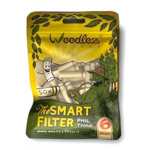 Mister Canapa, Filtres à charbon actif et cellulose naturelle, lot de 50 pièces, diamètre 6 mm (Mister Canapa, neuf)