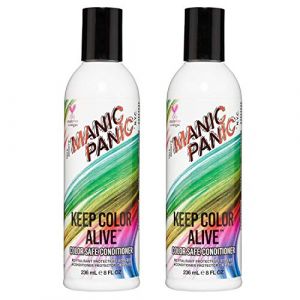 Manic Panic - Keep Color Alive Colour Safe Conditioner, Vegan Cruelty Free Conditioner, Colour Stays For Longer, Maintains Colour, 2 x 236ml (Solretail LTD, neuf)