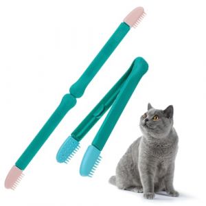 BESPORTBLE 10 Pièces gomme pour les yeux cat brush pour animaux de compagnie brosse à poils d'animaux brosse nettoyage petits chats brosse de nettoyage des yeux chaton pp (Breeze & Leaves, neuf)