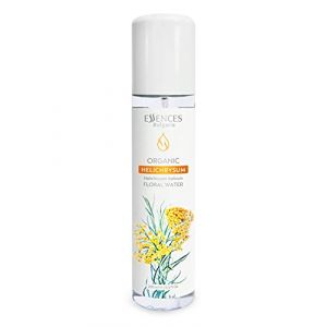 Essences Bulgaria | Eau Florale d'H&eacute;lichryse Bio 250 ml | 100% Pure et Naturelle | Brume de Beaut&eacute; Rafra&icirc;chissante Anti-&acirc;ge | Excellent Apr&egrave;s-rasage | Sans Alcool | D&eacute;maquillant | Hydratant (Essences Bulgaria, neuf)