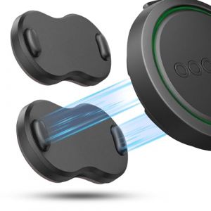 FIXCHORD Support magn&eacute;tique pour OOONO CO-Driver NO2, 2 Pi&egrave;ces Voiture magn&eacute;tique Compatible avec l'avertisseur de Radar OOONO CO-Driver NO2, Pastille adh&eacute;sive Forte pour Tableau de Bord (HOMMAND EU, neuf)