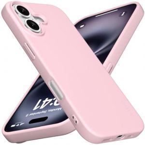 X-level Coque Compatible avec iPhone 17, Silicone TPU Ultra Mince et Anti-Rayures Antichoc de Protection Phone Case Housse en Souple Etui pour iPhone 17 Cover -Rose (XLevel Official Store, neuf)
