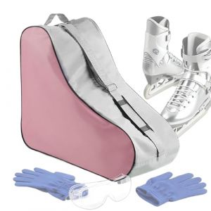 Xmccvt Sac pour Patins &Agrave; roulettes,Grand Sac &Agrave; Dos Ajustable De Transport - avec Fermeture &Agrave; Glissi&egrave;re Tissu Oxford De Patinage Artistique,pour Hommes, Femmes, Ainsi Que Chaussures De Cheerleading (zhangxuanhuI, neuf)