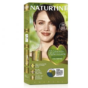 Naturtint | Coloration permanente Sans Ammoniaque | 100% Couverture Cheveux Blancs | Couleur Naturelle et Longue Dur&eacute;e | 170ml (LABORATORIOS PHERGAL, S.A., neuf)