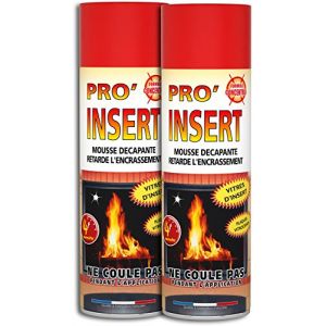Fulgator - Entretien Feux - Pro Insert - Super Nettoyant Vitres Insert et Plaques Vitroceram - 500 ml - Lot de 2 (KG.AMZ, neuf)