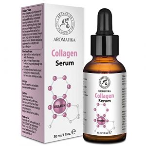 Sérum Visage Collagène 30ml pour Soin du Visage et Peau avec Collagène Pur pour Tous les Types de Peau - Sérum Anti-âge - Sérum Booster au Collagène (AROMATIKA trust the power of nature, neuf)