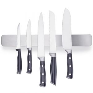 ENOKING 39.6cm Porte Couteaux Aimant&eacute;, Barre Aimant&eacute;e pour Couteaux en Acier Inoxydable, Support Couteaux Aimant&eacute; avec Aimant Extra Puissant, Porte Couteau Aimant&eacute; pour Range Couteaux (suizhouwanjiyuankejiyouxiangongsi, neuf)