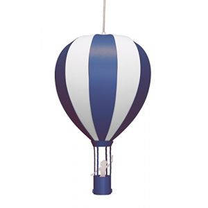 R&M Coudert Lampe de Plafond Suspension Chambre Enfant Montgolfière Bleu (R&M Coudert, neuf)