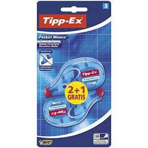 Tipp-Ex Pocket Mouse Correction Tape (Value Lot de 2, Plus 1 Free) (DLM Direct FR, neuf)