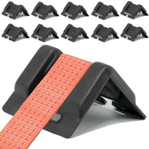 INTAKO Coin de Protection pour Sangle d'Arrimage de 50mm de Largeur - 10 Pièces - 130x100x100mm - Équerre de Protection pour Camion - Angle de Protection Sangle Arrimage - Protège Bord (INTAKO, neuf)