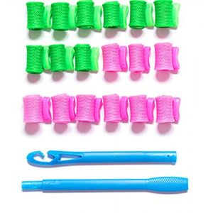Bigoudis Cheveux,Bigoudis 12pcs 18pcs 30cm 45cm Magic Hair Rouleau bigoudis en spirale souple Curls magique Curle Bigoudi DIY cheveux Styling Outils Curl(Snail roll 15cm) (Chuyang.store, neuf)