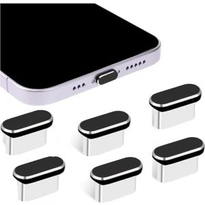 YFelomatric Bouchon anti-poussi&egrave;re USB type C bouchon anti-poussi&egrave;re type C bouchon anti-poussi&egrave;re port bouchon anti-poussi&egrave;re en m&eacute;tal compatible avec la plupart des smartphones (VEEPOLE, neuf)