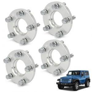 Lot de 4 &eacute;largisseurs de voie 5 x 112 mm, 10 mm et 20 mm pour i3 2013-2023 i8 2014-2020, 20 goujons et al&eacute;sage de moyeu M14 x 1,5 66,5 mm (LFlifeshop, neuf)