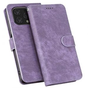 YSONCHAN Coque pour Doogee N55/Doogee N55 plus/N55 Pro, Cuir PU Housse Blocage RFID avec Fermeture Magn&eacute;tique, Flip Portefeuille &Eacute;tui de Protection Type. Violet (wumanjiman, neuf)
