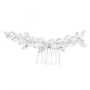 Ipetboom Accessoires De Peigne &agrave; Cheveux Broche De Cheveux Accessoires De Cheveux De Mari&eacute;e Peigne &agrave; Cheveux De Mari&eacute;e Agrafe De Mari&eacute;e Peigne De Voile De Mari&eacute;e Perceuse De Marquise Silver (hikarish, neuf)