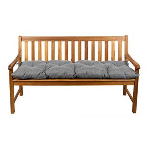 gutekissen Coussins pour Banc, Coussins pour balançoire de Jardin, siège LS (140x40, Gris) (FavreShop, neuf)