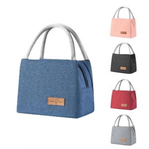BRYN Sac Isotherme Repas, 8.2L Glaciere Souple Isotherme &Eacute;paissir, Sac Lunch Box, Lunch Bag Isotherme pour Femmes, Hommes, Enfants, &Eacute;cole e Bureau(Bleu) (Bryn Home, neuf)