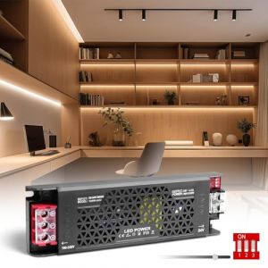 SUCIKORIO 24V 100W Dimmable Alimentation LED Driver 5 Modes 220V 24V AC 100W 4,1A LED Transformateur Ultra Fin LEDs Transfo Alimentation &agrave; D&eacute;coupage Convertisseur De Tension AC &agrave; DC Pour Int&eacute;rieur (Darmoo, neuf)