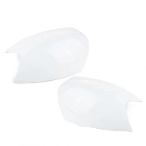 Bo&icirc;tier De R&eacute;troviseur Pour Ford Pour S-MAX Pour Galaxy Pour KUGA Pour Escape 2006-2015 Coque De R&eacute;troviseur Gauche/droite Cache R&eacute;troviseur Ext&eacute;rieur(Glossy white Pair) (There's a bright future for everyone, neuf)