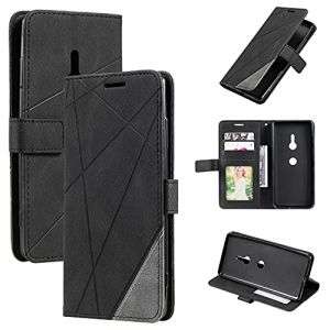 QiongniAN Coque pour Sony Xperia XZ3,Magn&eacute;tique Etui Housse pour Sony Xperia XZ3 H9493 H9436 H8416 &Eacute;tui T&eacute;l&eacute;phone Black (QiongniAn, neuf)