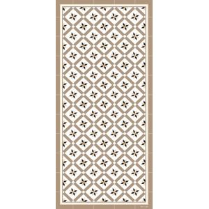 DobleUve Estudio Tapis Vinyle 24 | Marron | 140x200 cm | Tapis Cuisine | Tapis de Salon Antid&eacute;rapant Antifongique Ignifuge | Tapis Enfants | Tapis Bain PVC | Tapis PVC (DobleUve Estudio, neuf)