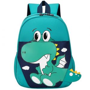UieaMsio Sac &agrave; Dos Enfant, Sac &agrave; Dos Garcon Enfants Fille, Dinosaure Cartable Scolaire Maternelle Enfant, Cute Sac &agrave; Dos Enfants, pour Enfant 3-7 Ann&eacute;es Maternelle Pr&eacute;scolaire Voyage (Vert) (FLORIN MARKET SHOP S.R.L., neuf)