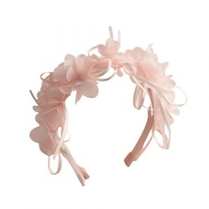 Bandeau &agrave; fleurs pour femme - Bandeau floral - Bandeau de cheveux - Bandeau de cheveux - Accessoire de cheveux pour mariage, anniversaire, f&ecirc;te, v&ecirc;tements quotidiens - Rose D (Wambere, neuf)
