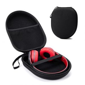 Qaestuan &Eacute;tui pour Casque Compatible avec JBL Tune 510BT, Tunes 660NC, Tune 560BT, Tunes 500BT, Jr 310BT, Sony WH-CH520 Casque Bluetooth sans Fil, Eva Rigide Bo&icirc;te de Rangement pour &Eacute;couteurs (QIAOLUO, neuf)