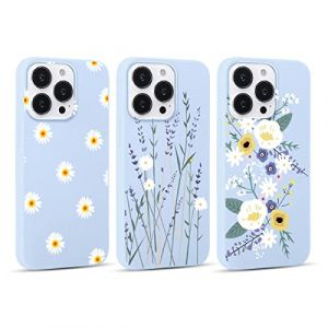Yoedge 3 Pi&egrave;ces Coque pour Samsung Galaxy S8 5,8", Souple Silicone TPU Ultra Mince Housse &Eacute;tui avec Motif, Antichoc Protection Slim Case Cover pour Samsung S8 Housse, Marguerite (Herr Dietmar, neuf)