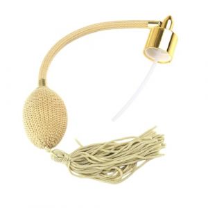 FashionCha Embout de Pulv&eacute;risation R&eacute;tro Buse &agrave; Gland Tube de Remplacement et Pompe pour Parfum Offrant Une Pulv&eacute;risation Fine et R&eacute;utilisable Convenab, or (EthicalGlow, neuf)