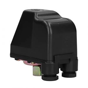 Pressostat de Pompe &agrave; Eau 220V AC Contr&ocirc;leur de Pression de Pompe &agrave; Eau avec Fil Int&eacute;rieur 3/8 pour Pompe &agrave; Eau (Blurte, neuf)