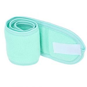 Fdit Bandeau de Douche en Tissu Doux, Enveloppe de Cheveux pour le Maquillage, Soins Capillaires, 1 Paquet pour Salon de beaut&eacute;, Sauna, Salle de Sport, Tissu (Bandeau fourmi vert clair) (Aqur2020, neuf)