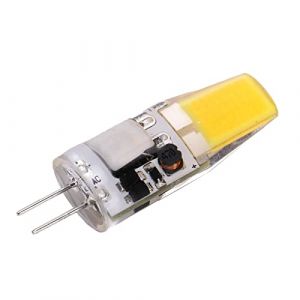 FTVOGUE Ampoule G4 LED COB 5W 600LM Ampoule de Plafonnier de Lustre en Silicone AC/DC 12V 4,2x1,3 Cm pour une variété de Lampes G4, avec Matériau en Silicone de pour (Astyer-K, neuf)